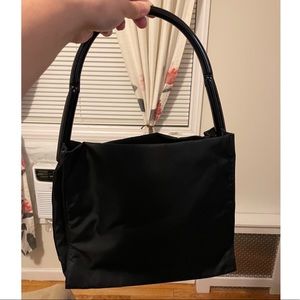 Prada Tessuto Flex Handle Handbag